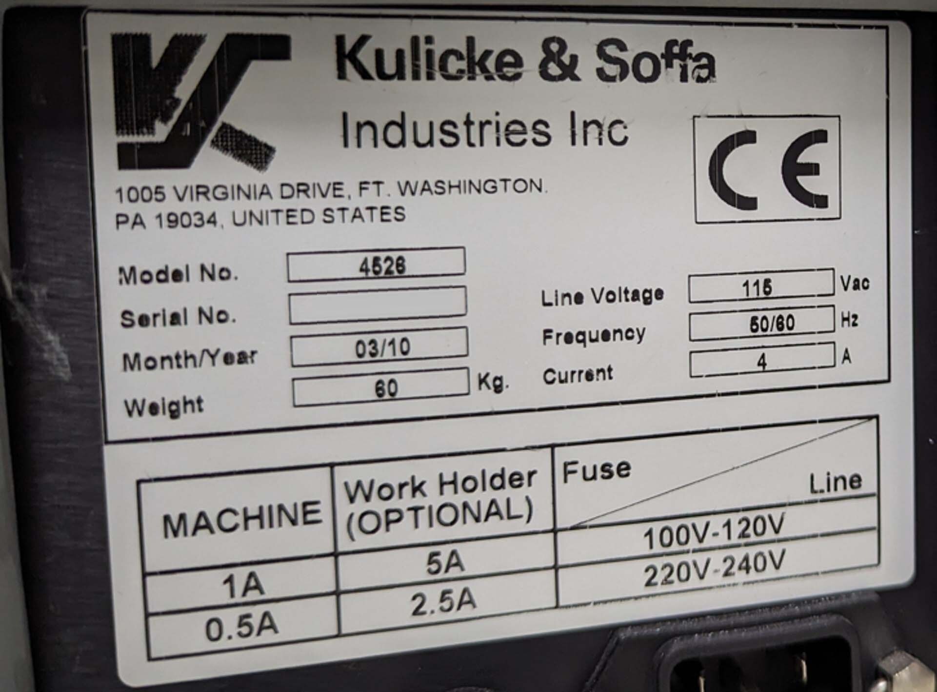 フォト（写真） 使用される K&S 4526 販売のために