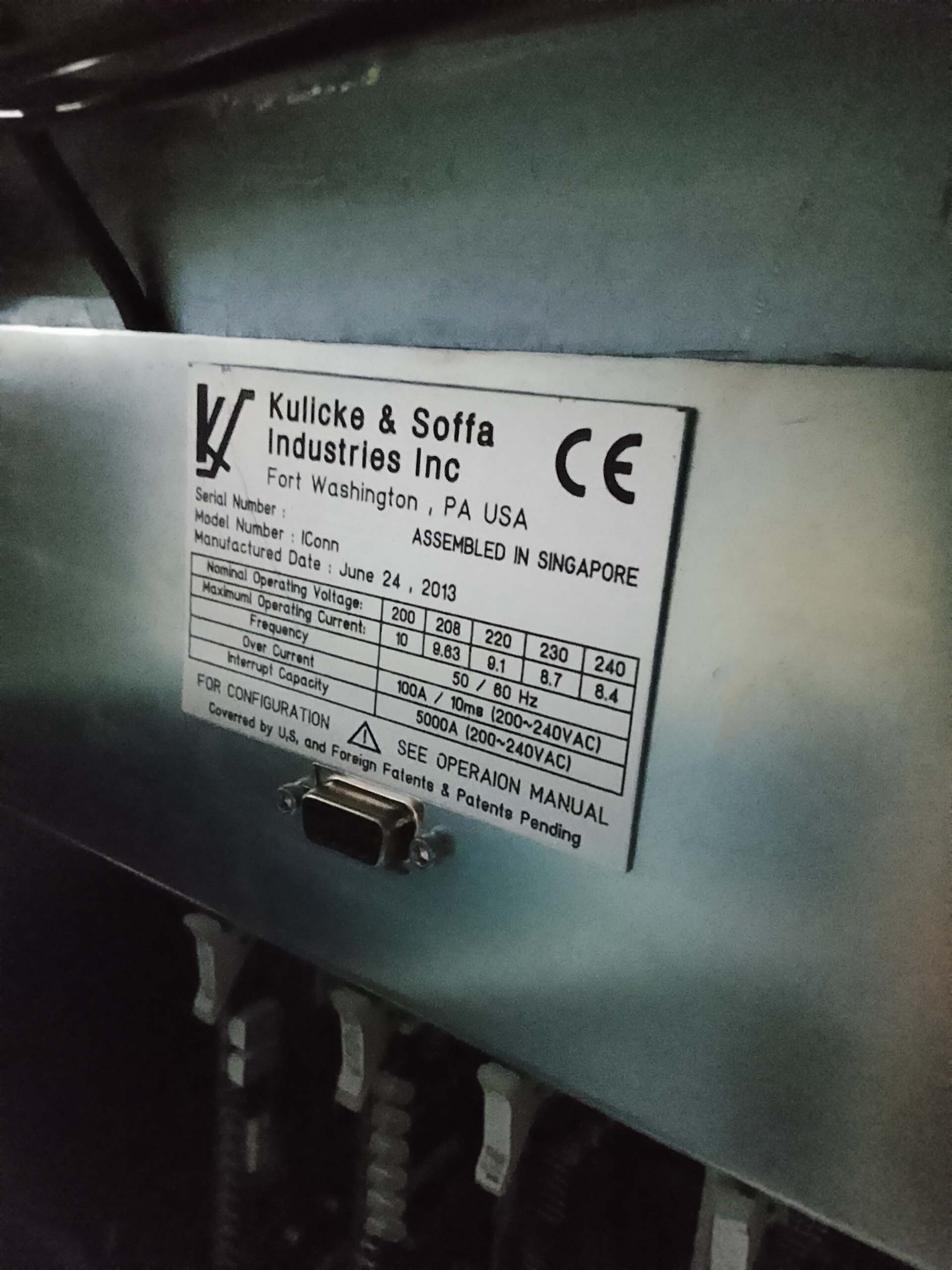 图为 已使用的 K&S IConn 待售