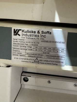 Photo Utilisé K&S Maxum Elite À vendre