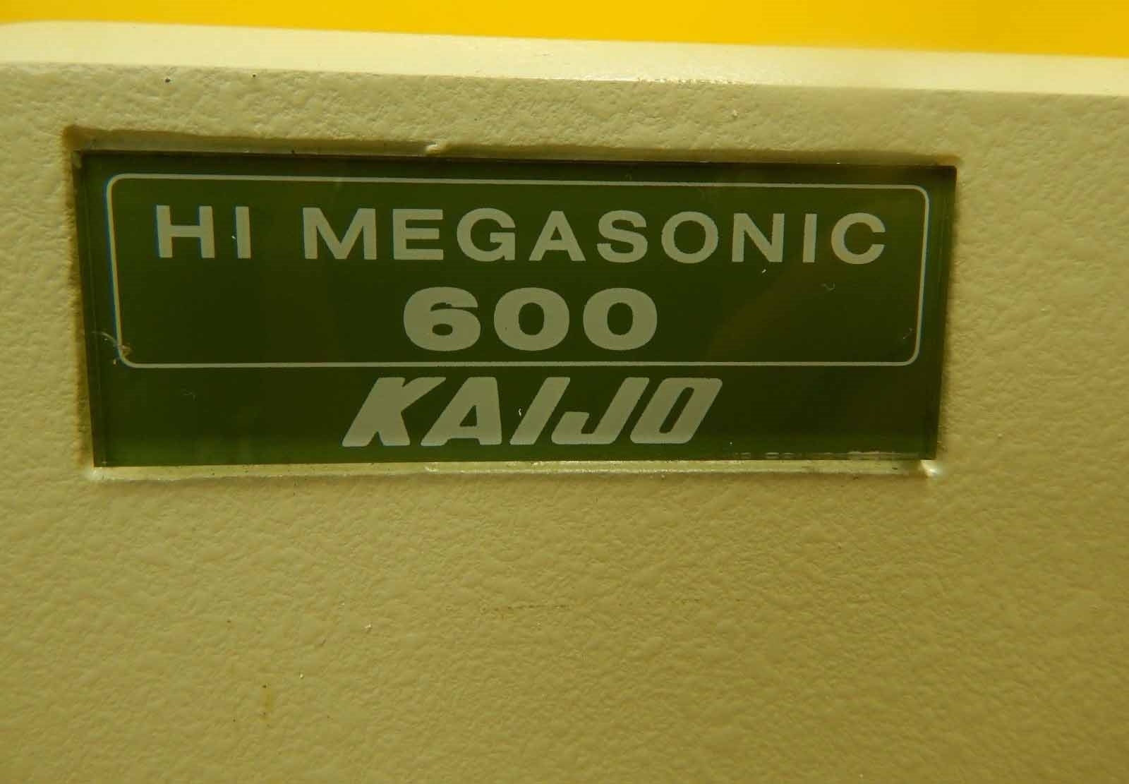 图为 已使用的 KAIJO DENKI Hi Megasonic 600 待售