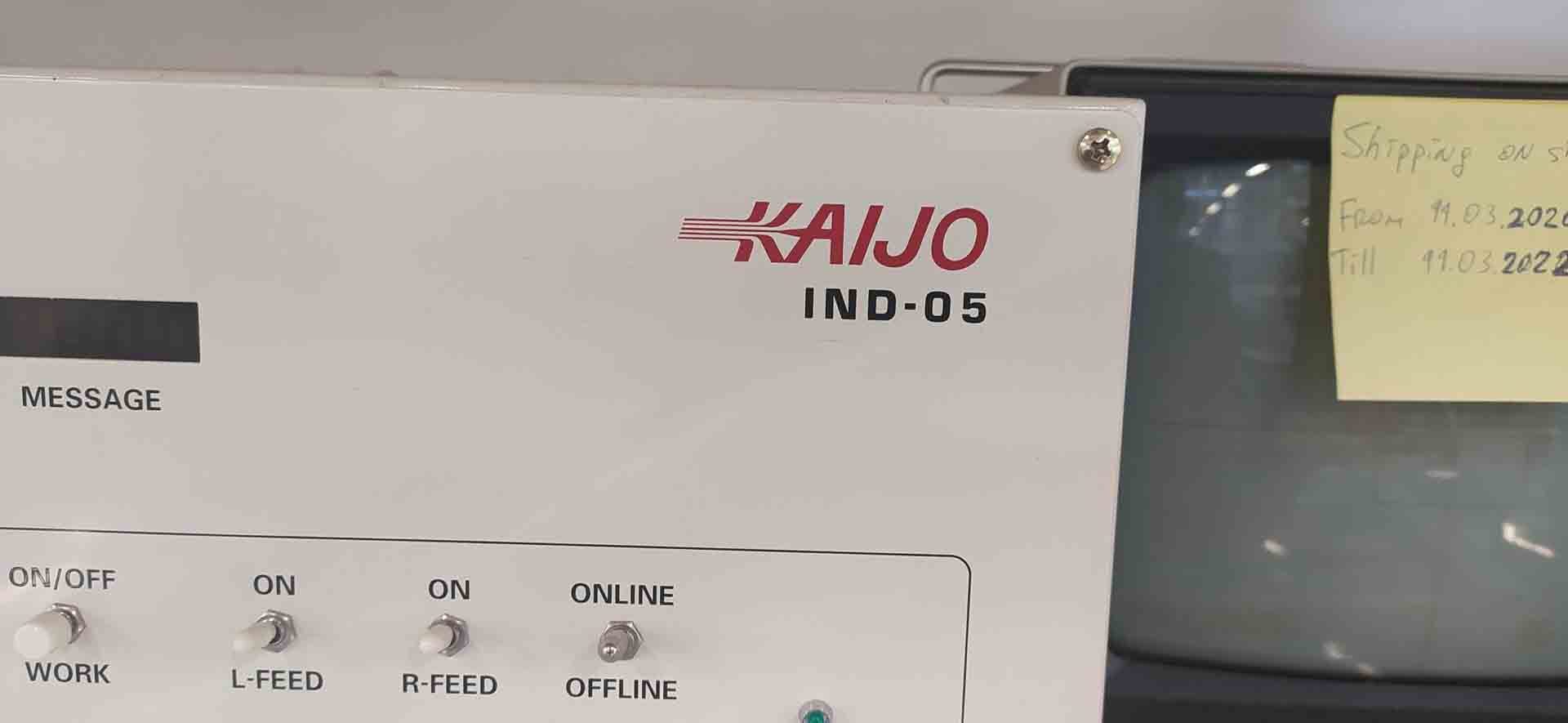 Photo Used KAIJO FB 118 For Sale