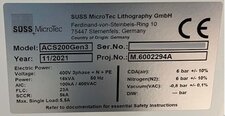 Foto Verwendet KARL SUSS / MICROTEC ACS 200 Gen3 Zum Verkauf