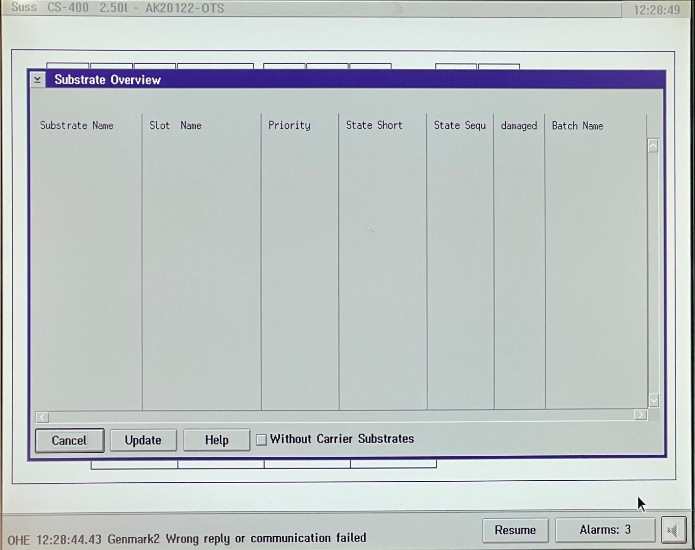 Photo Used KARL SUSS / MICROTEC ACS 200 For Sale