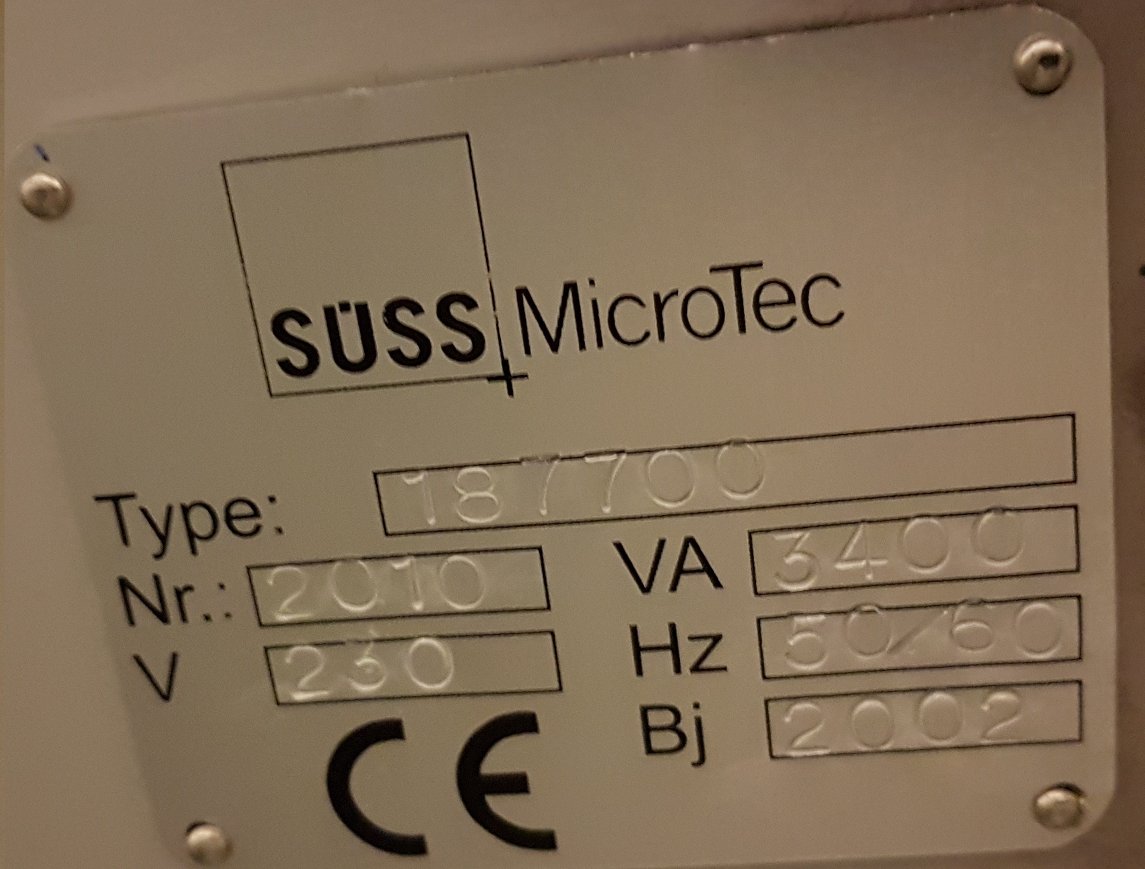 フォト（写真） 使用される KARL SUSS / MICROTEC CL200 販売のために
