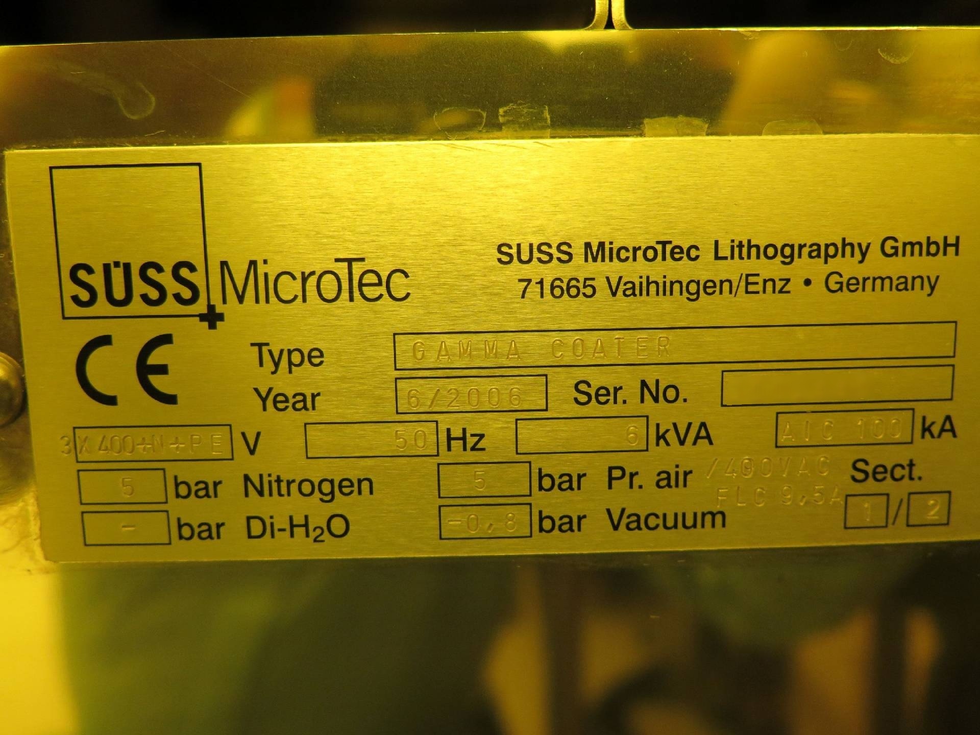 图为 已使用的 KARL SUSS / MICROTEC Gamma 待售