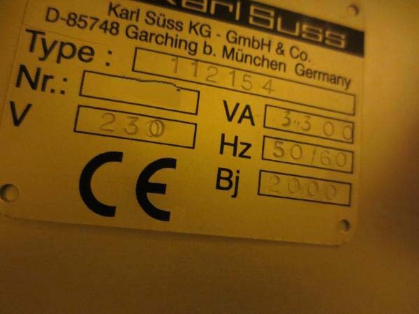 Foto Verwendet KARL SUSS / MICROTEC MA 200 Zum Verkauf