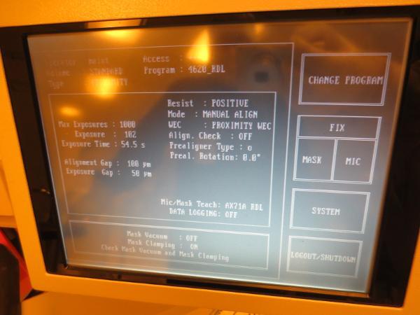 Foto Verwendet KARL SUSS / MICROTEC MA 200 Zum Verkauf