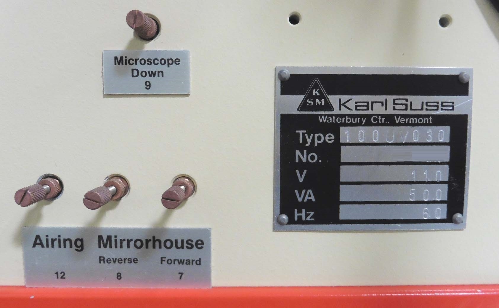 圖為 已使用的 KARL SUSS / MICROTEC MJB-3 待售