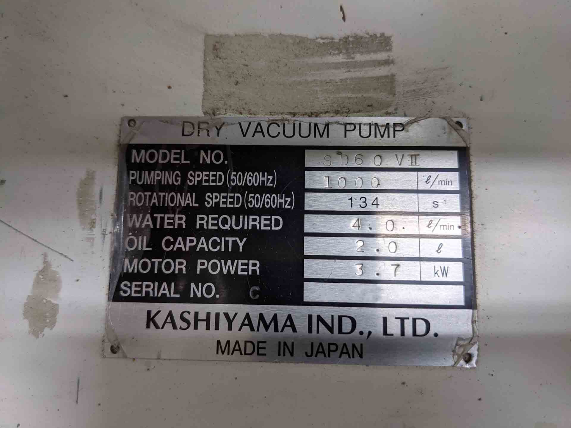 Photo Used KASHIYAMA Lot of pumps For Sale