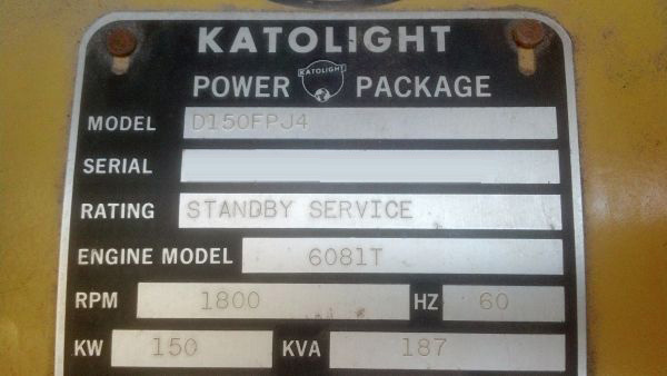 图为 已使用的 KATOLIGHT D150FPJ4 待售