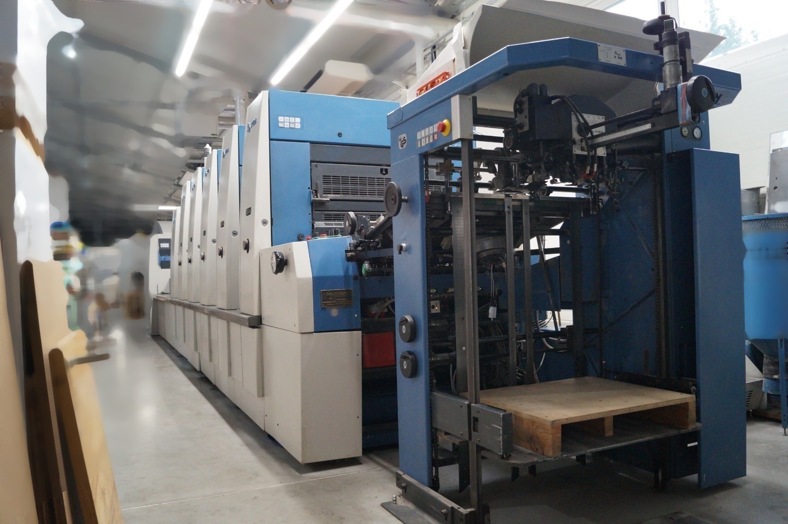 圖為 已使用的 KBA Rapida 74-5+LX 待售