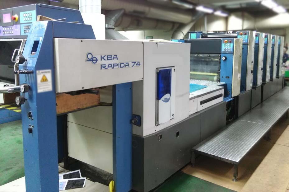 Photo Used KBA Rapida 74 For Sale