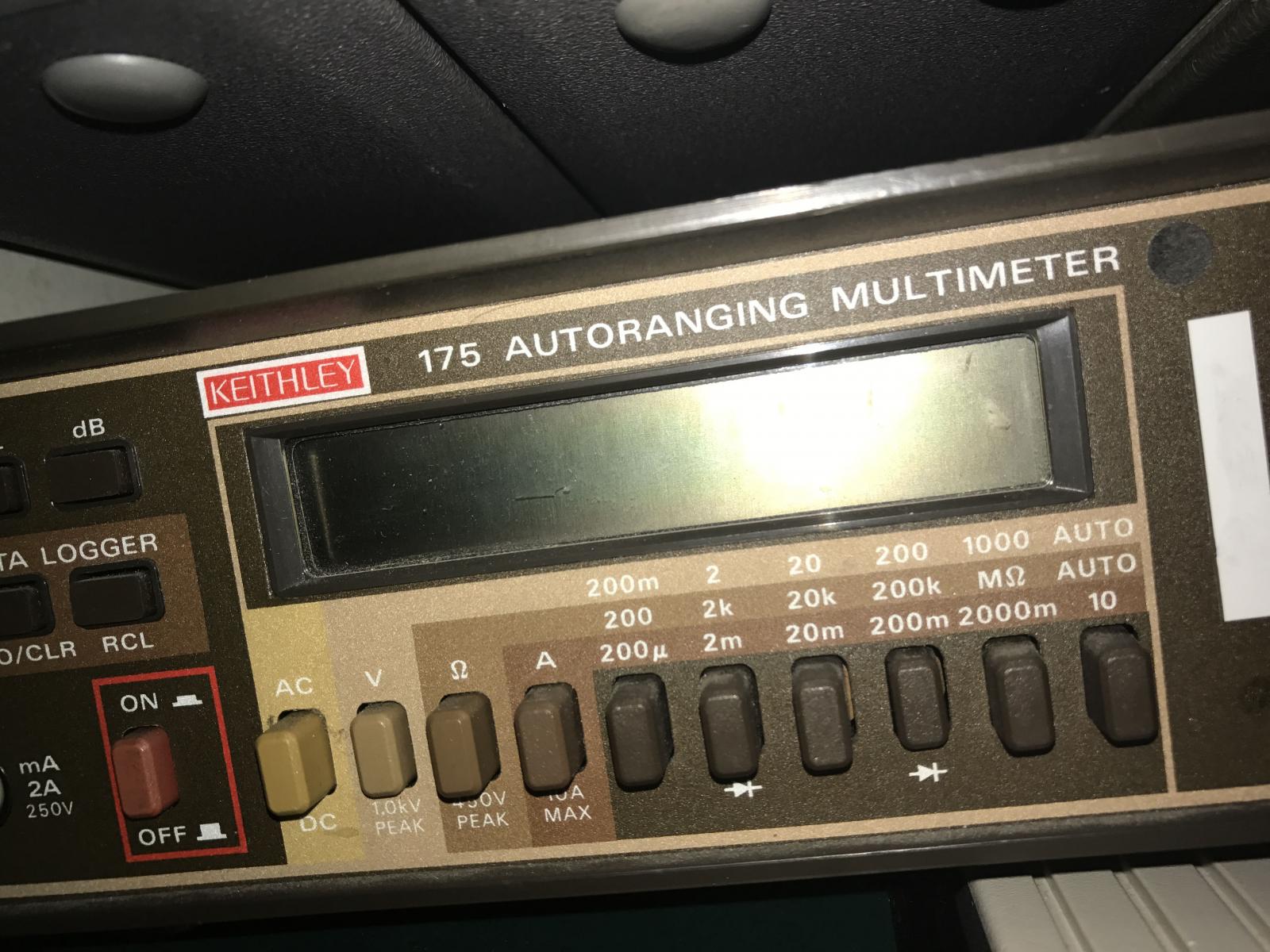 Photo Used KEITHLEY 175 For Sale