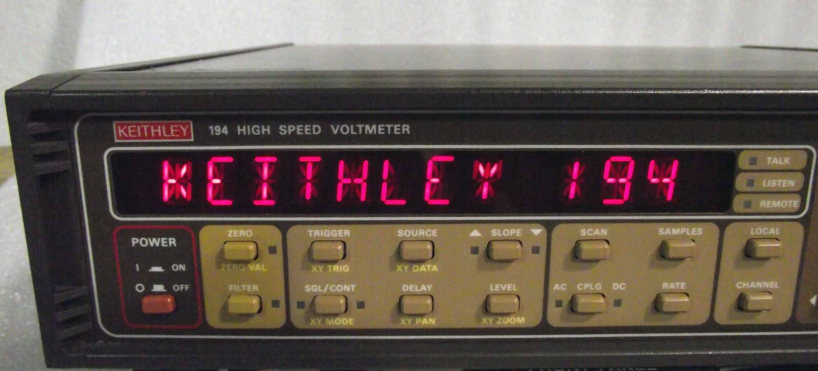 Photo Used KEITHLEY 194 For Sale