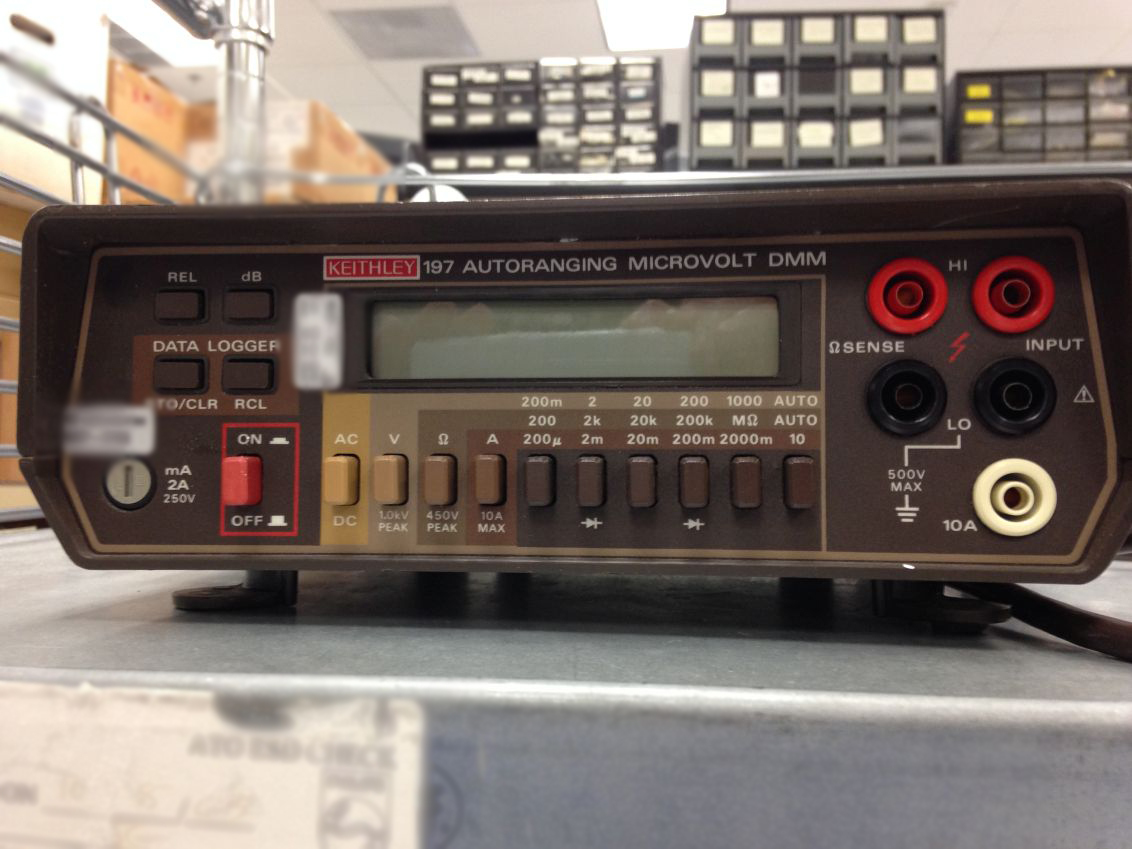 Photo Used KEITHLEY 197 For Sale