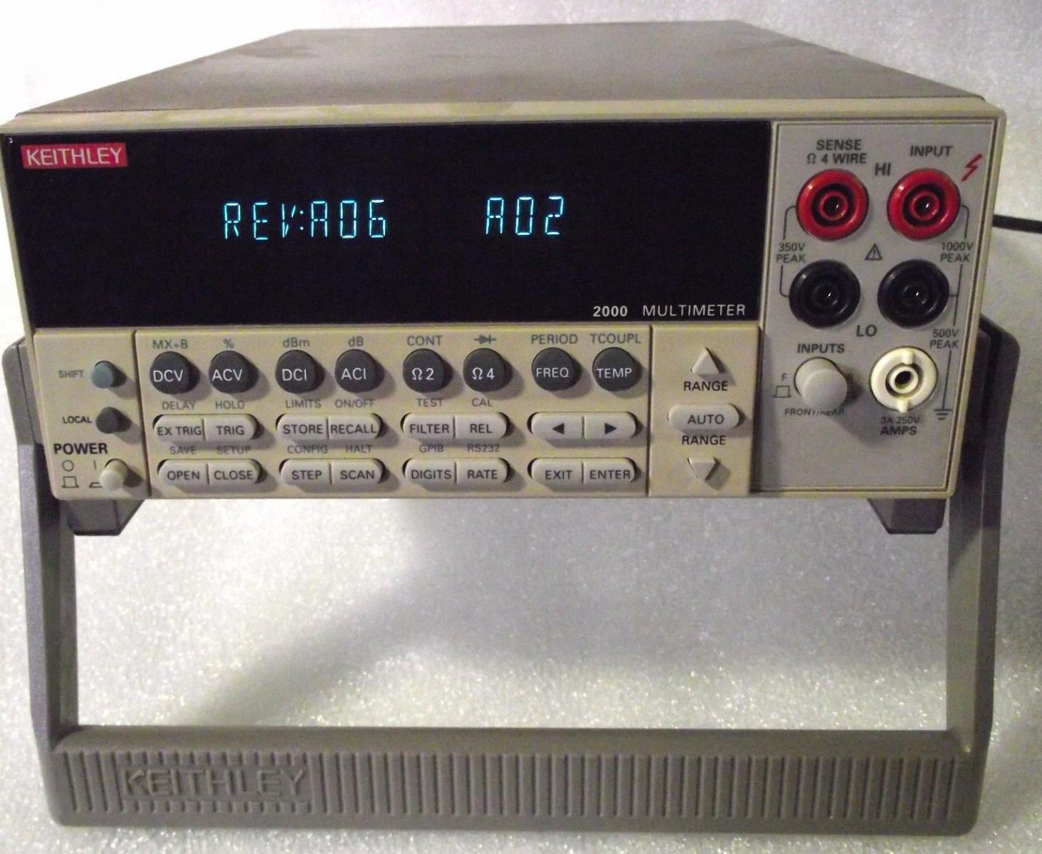 Photo Used KEITHLEY 2000-6 1/2 For Sale