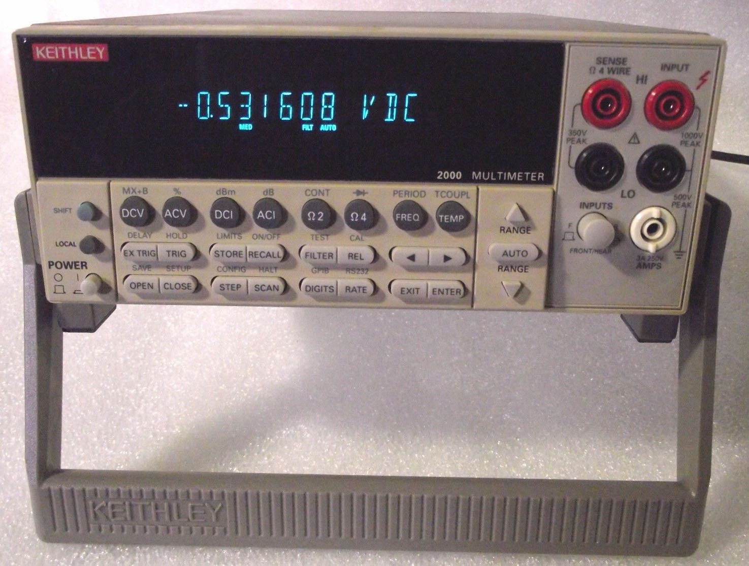 Photo Used KEITHLEY 2000-6 1/2 For Sale