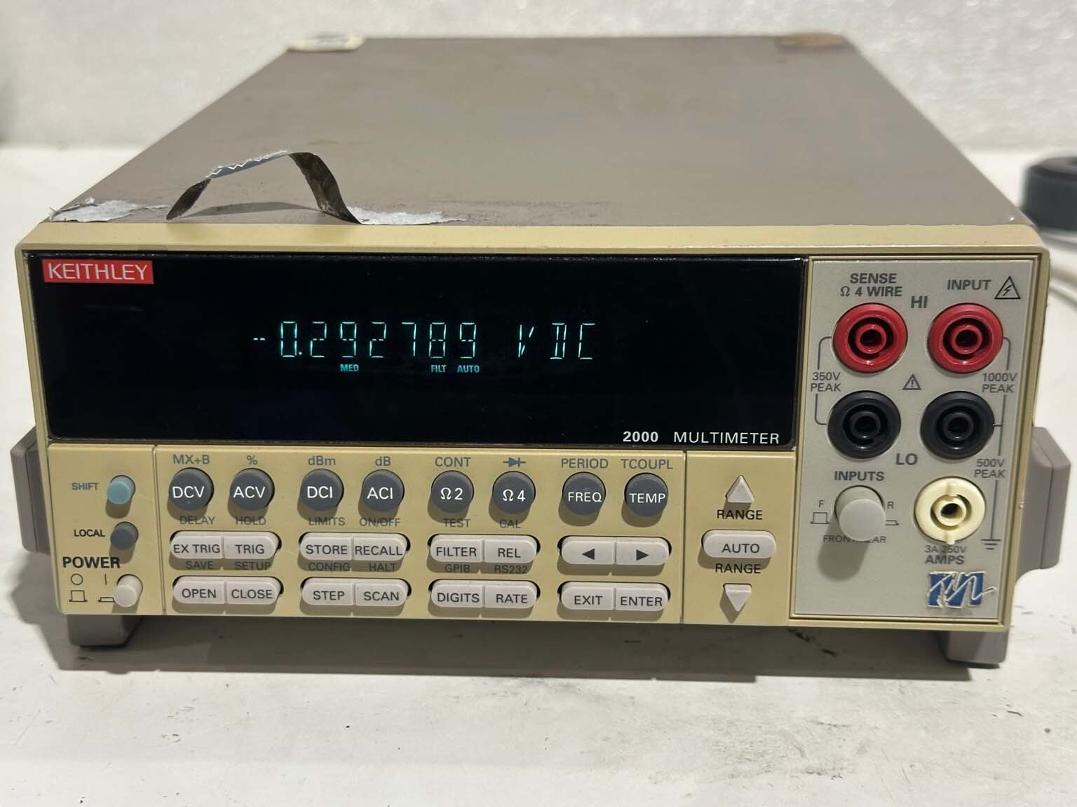 사진 사용됨 KEITHLEY 2000 판매용