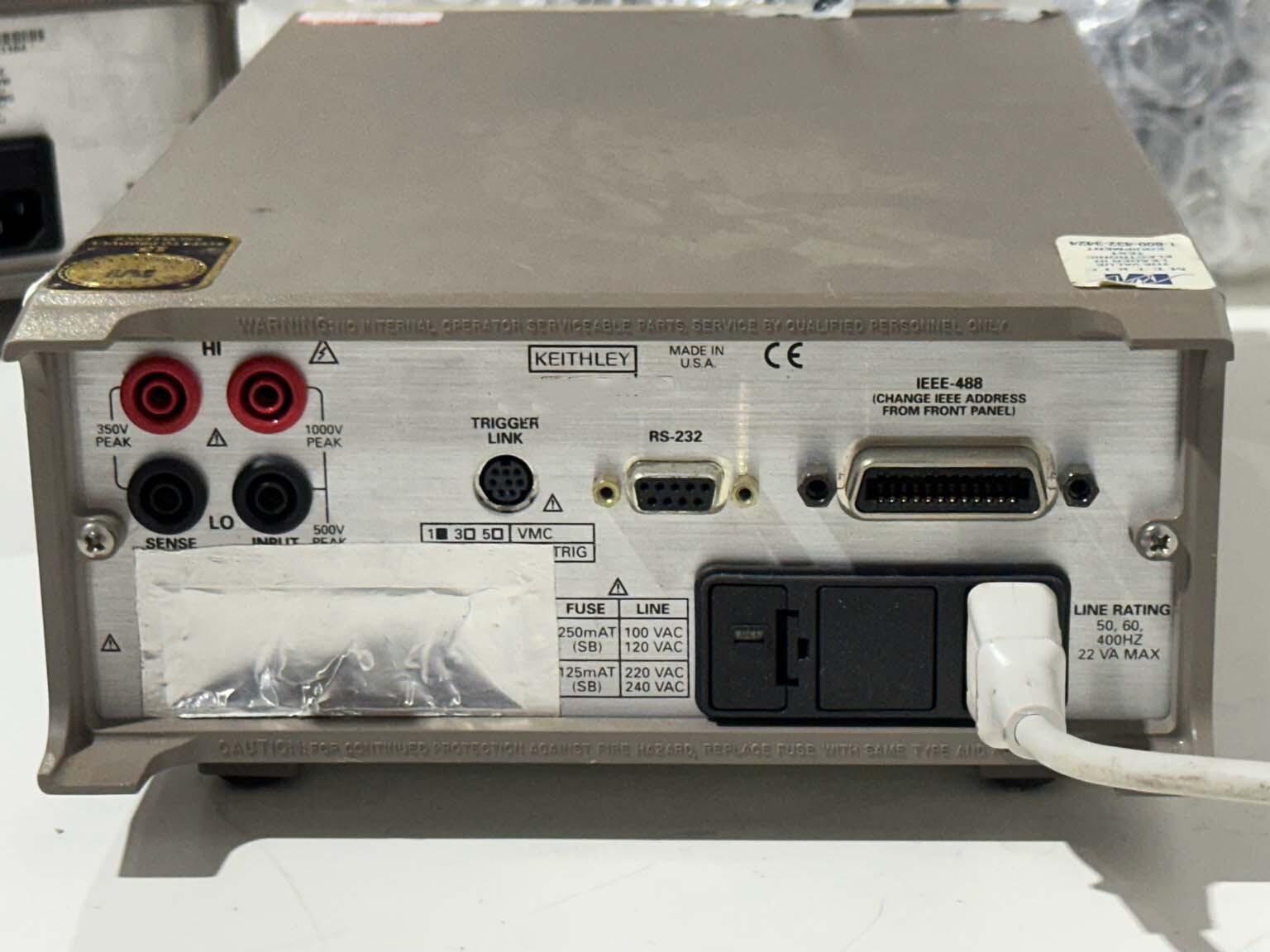 사진 사용됨 KEITHLEY 2000 판매용
