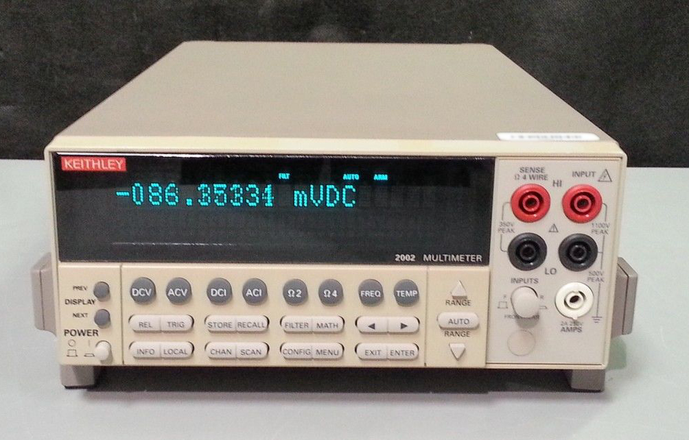 Photo Used KEITHLEY 2002 For Sale