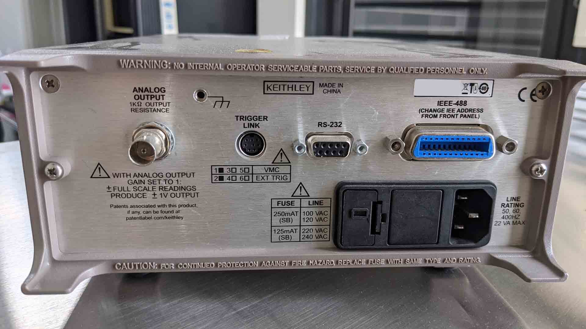 圖為 已使用的 KEITHLEY 2182A 待售