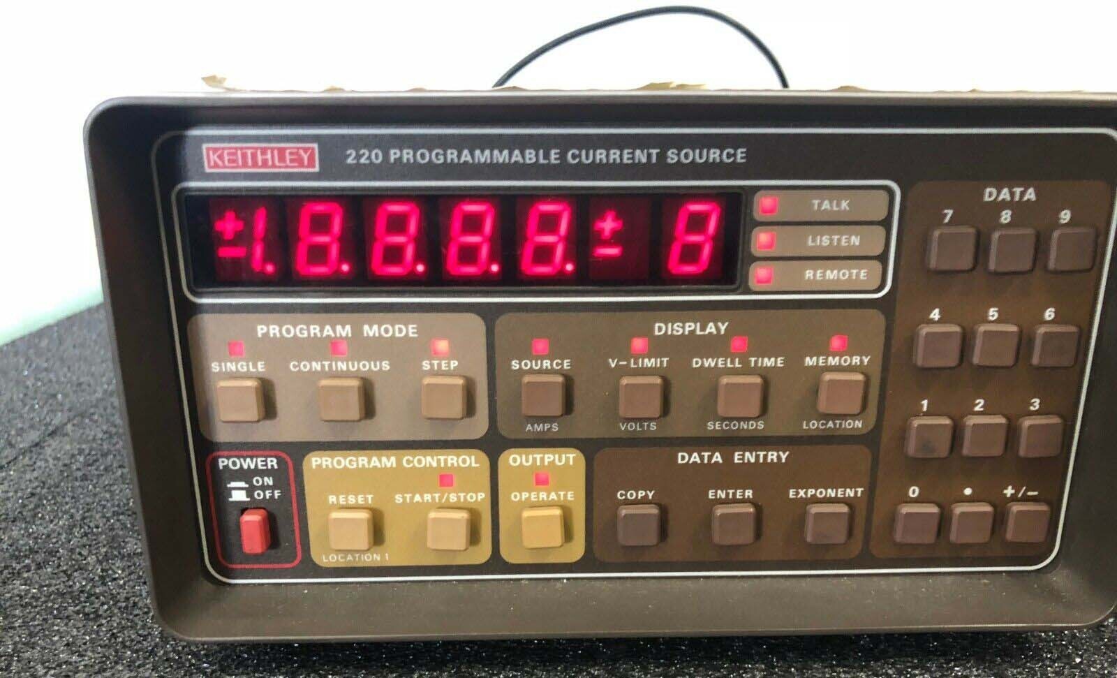 Photo Used KEITHLEY 220 For Sale