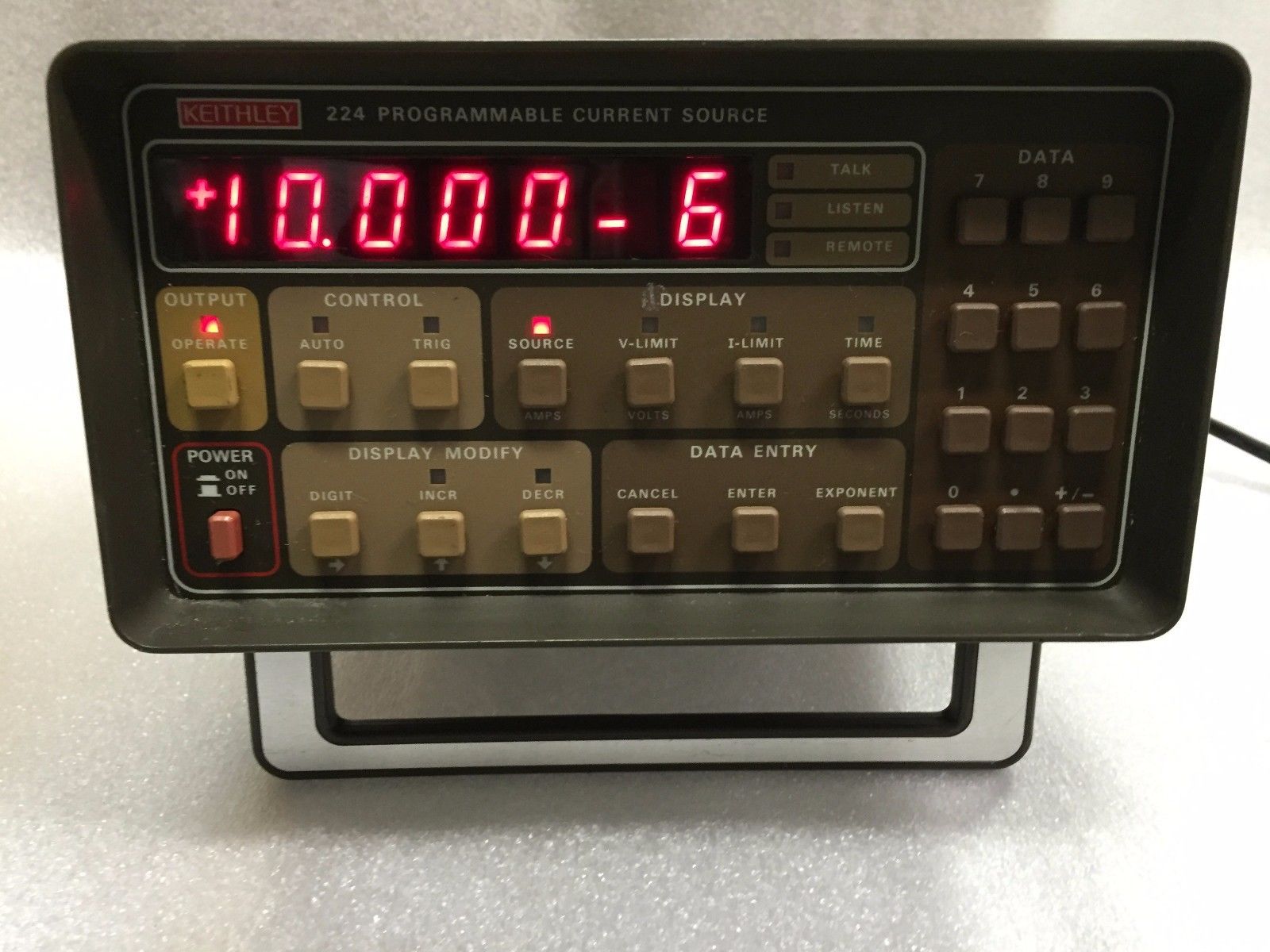 Photo Used KEITHLEY 224 For Sale