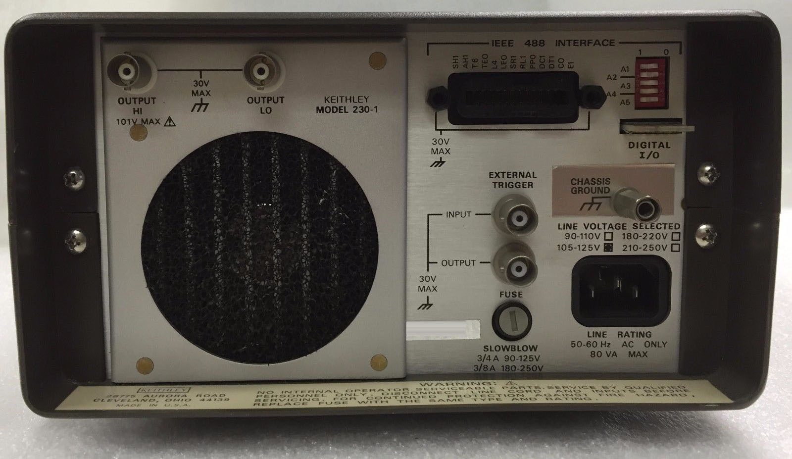 圖為 已使用的 KEITHLEY 230 待售