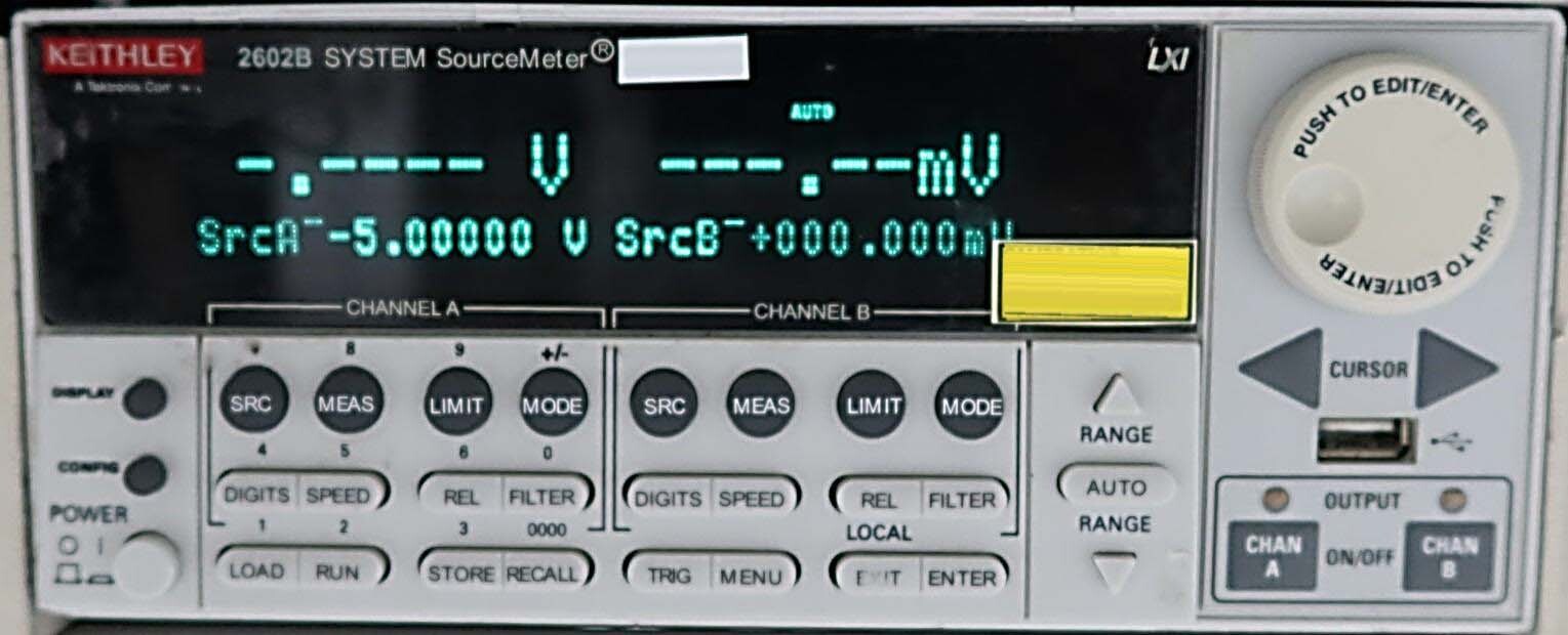 图为 已使用的 KEITHLEY 2602B 待售