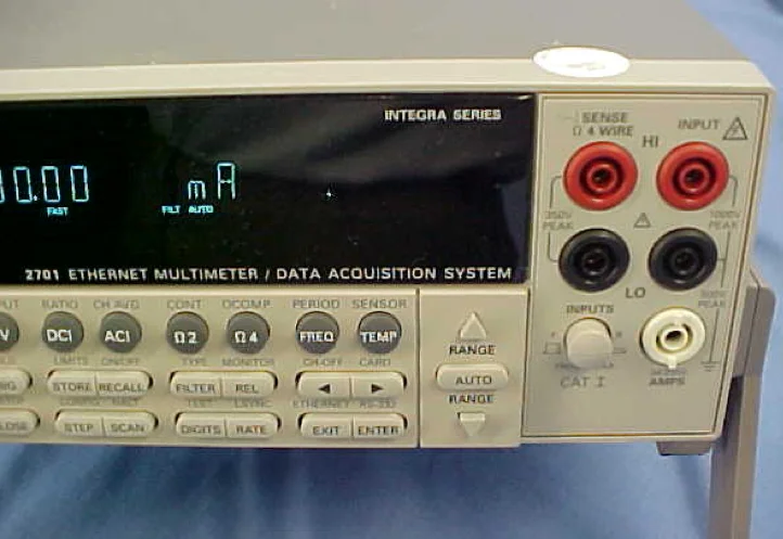 KEITHLEY 2701 電子試験装置 はセール価格 #137361 で使用されています > CAE から購入