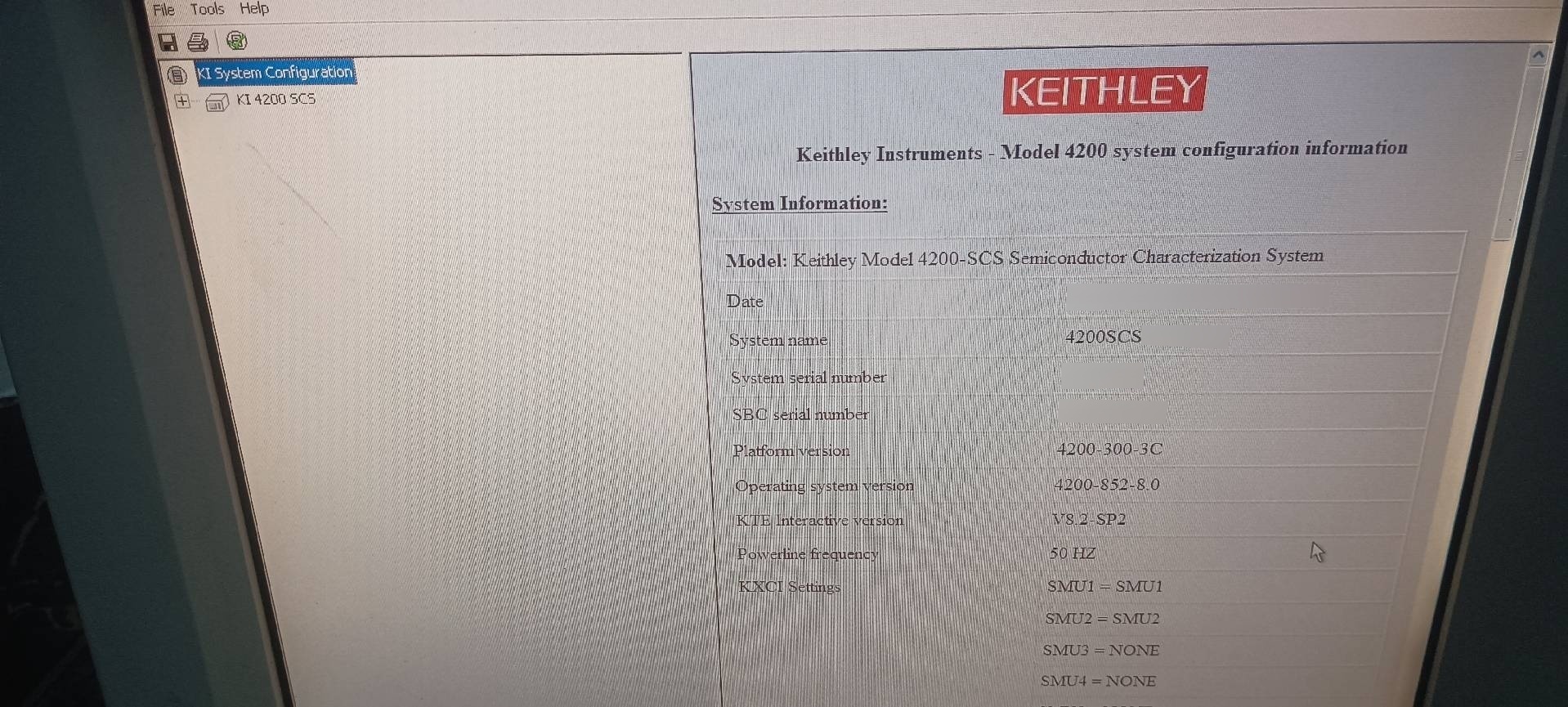 图为 已使用的 KEITHLEY 4200-SCS 待售