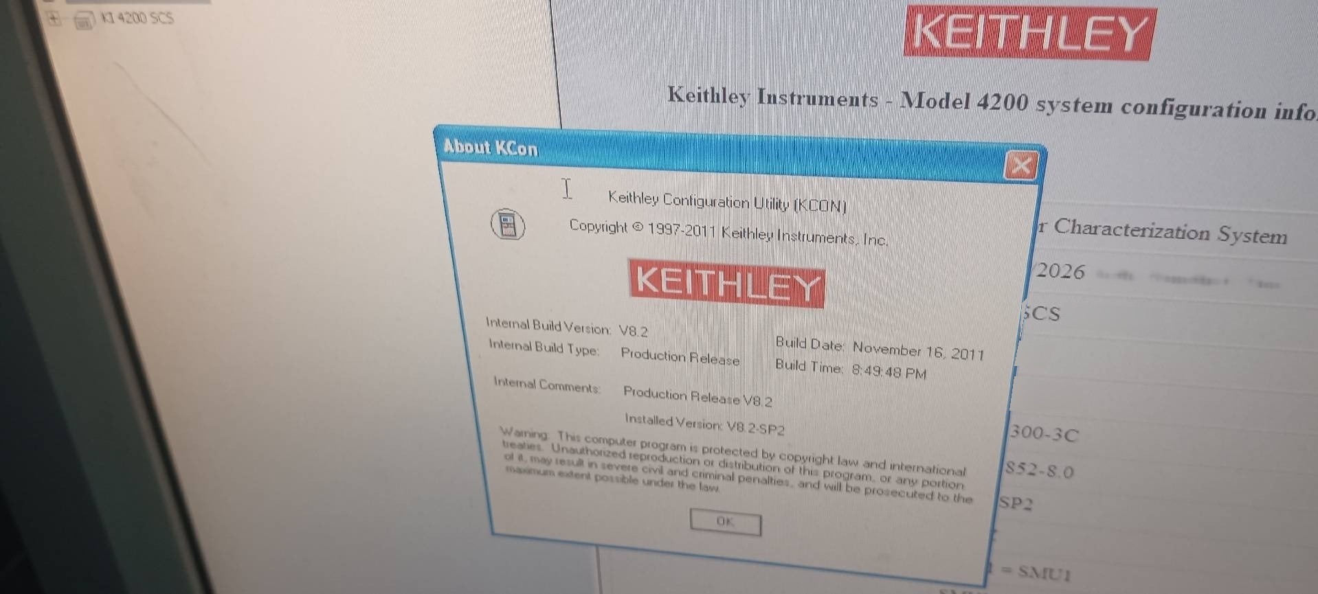 图为 已使用的 KEITHLEY 4200-SCS 待售