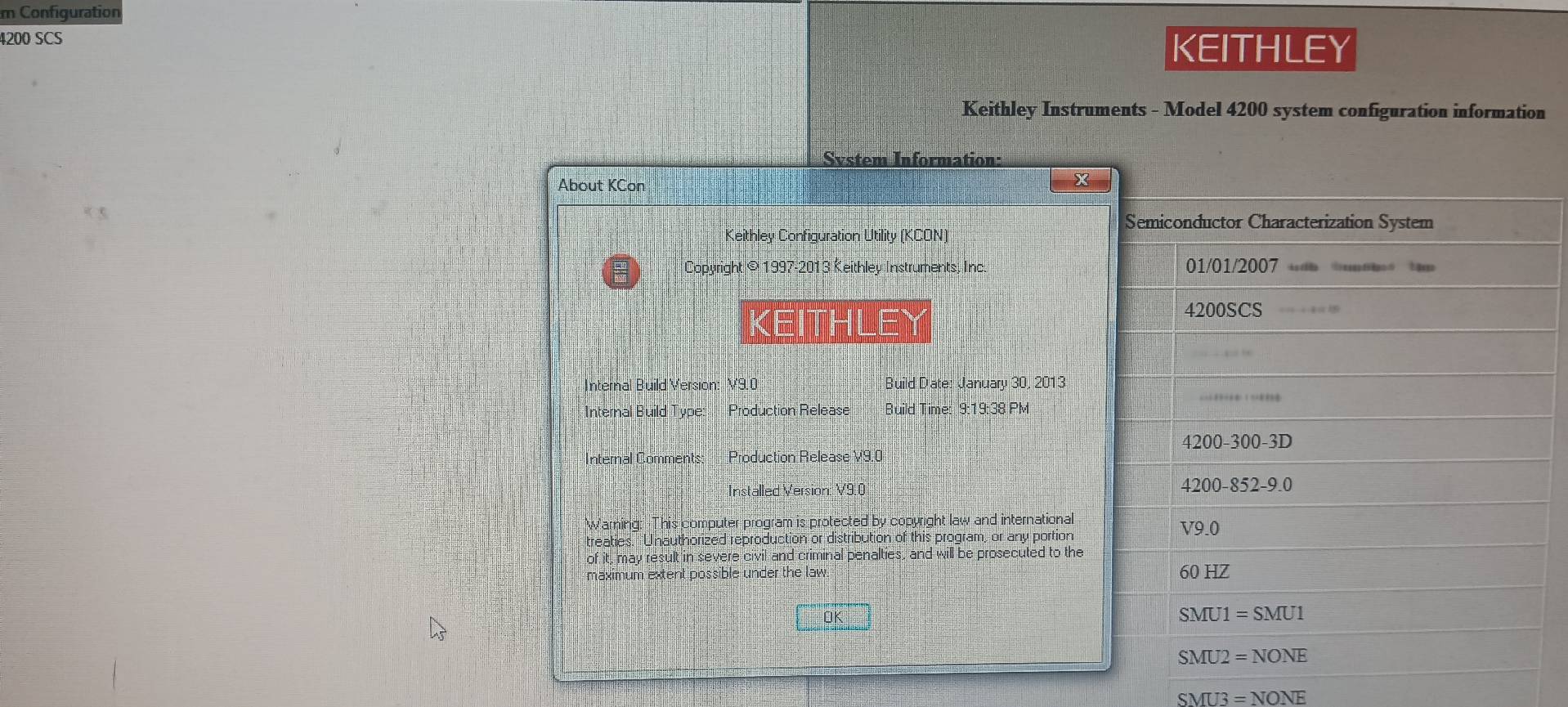 图为 已使用的 KEITHLEY 4200-SCS 待售
