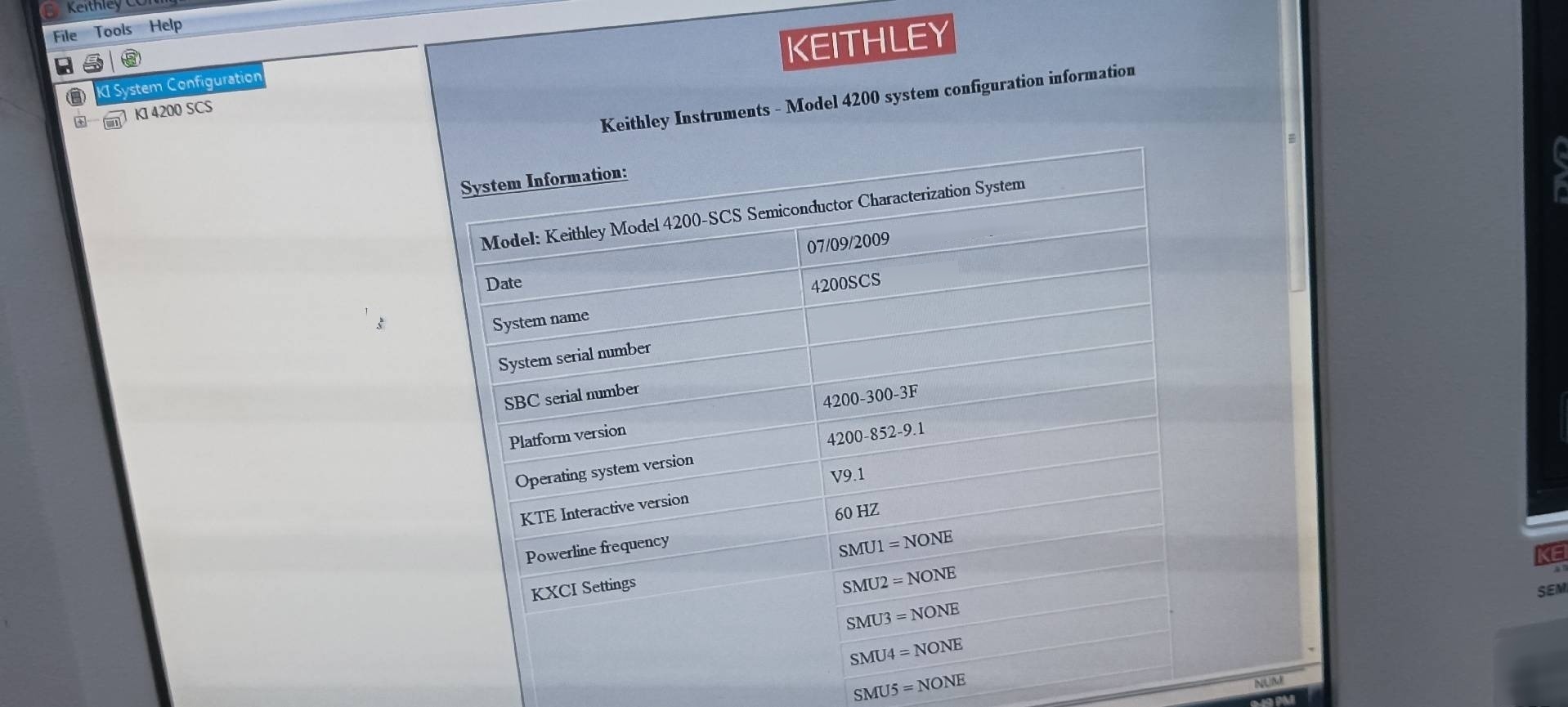 Foto Verwendet KEITHLEY 4200-SCS Zum Verkauf