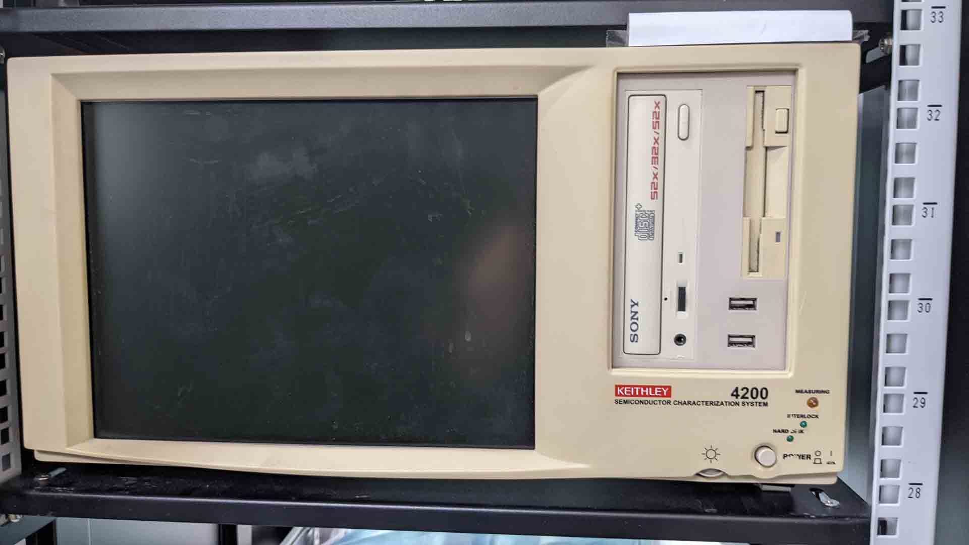 사진 사용됨 KEITHLEY 4200 판매용