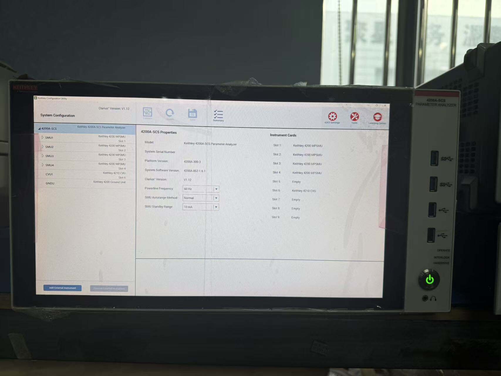 Foto Verwendet KEITHLEY 4200A-SCS Zum Verkauf