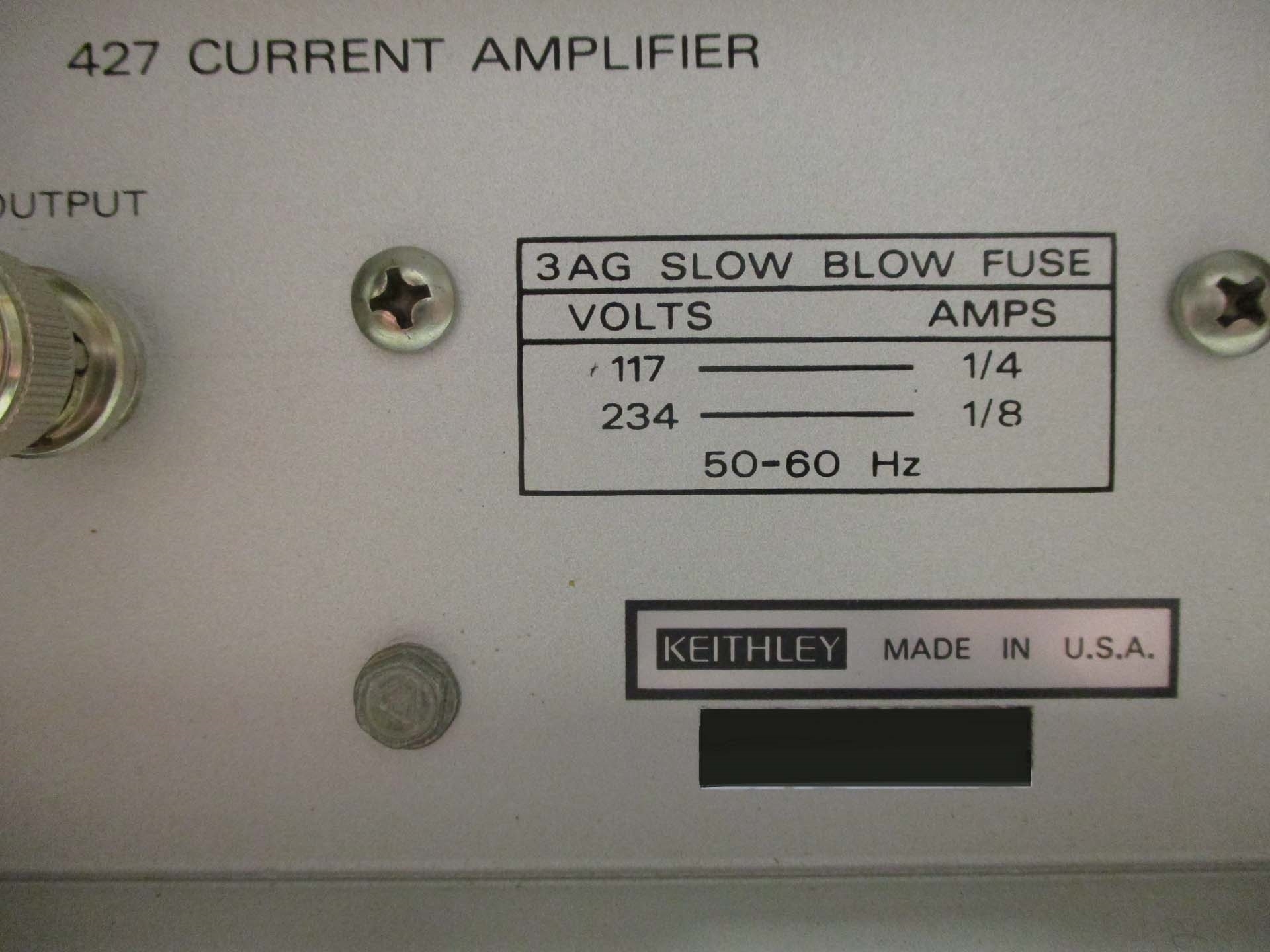 圖為 已使用的 KEITHLEY 427 待售