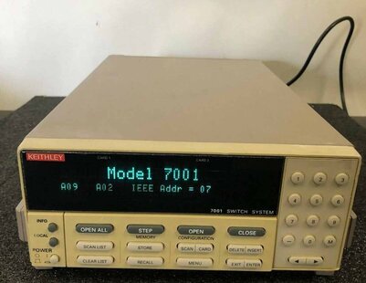 KEITHLEY 7001 #9316738