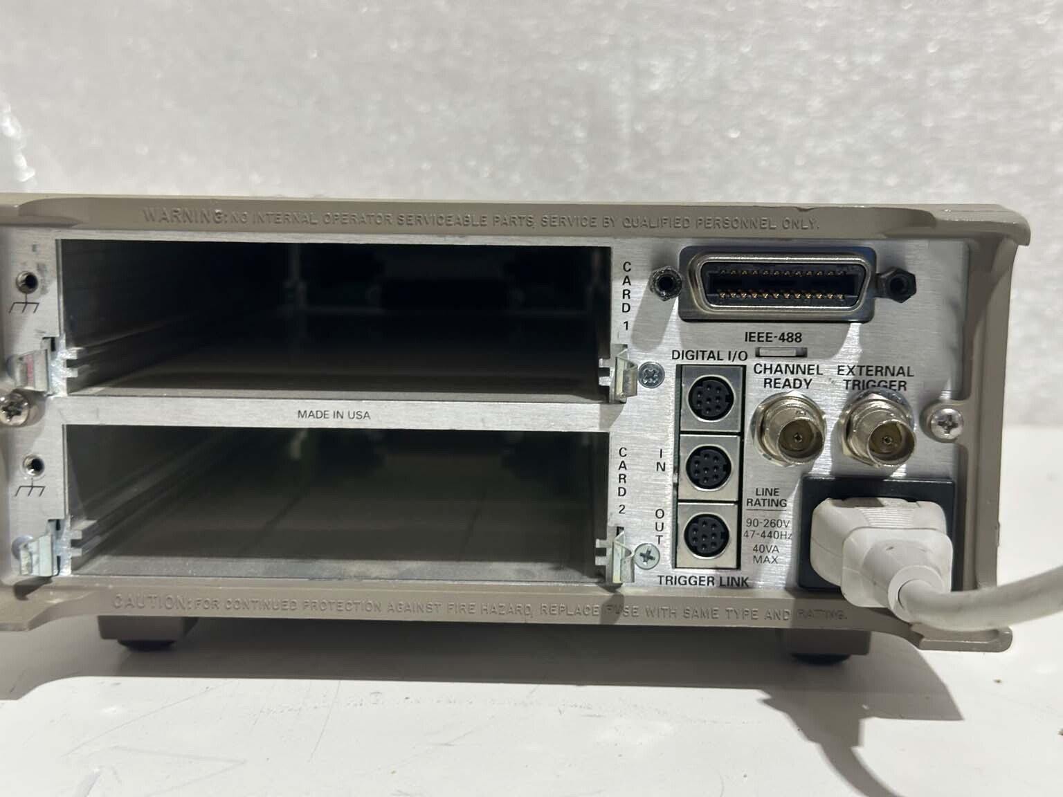 사진 사용됨 KEITHLEY 7001 판매용