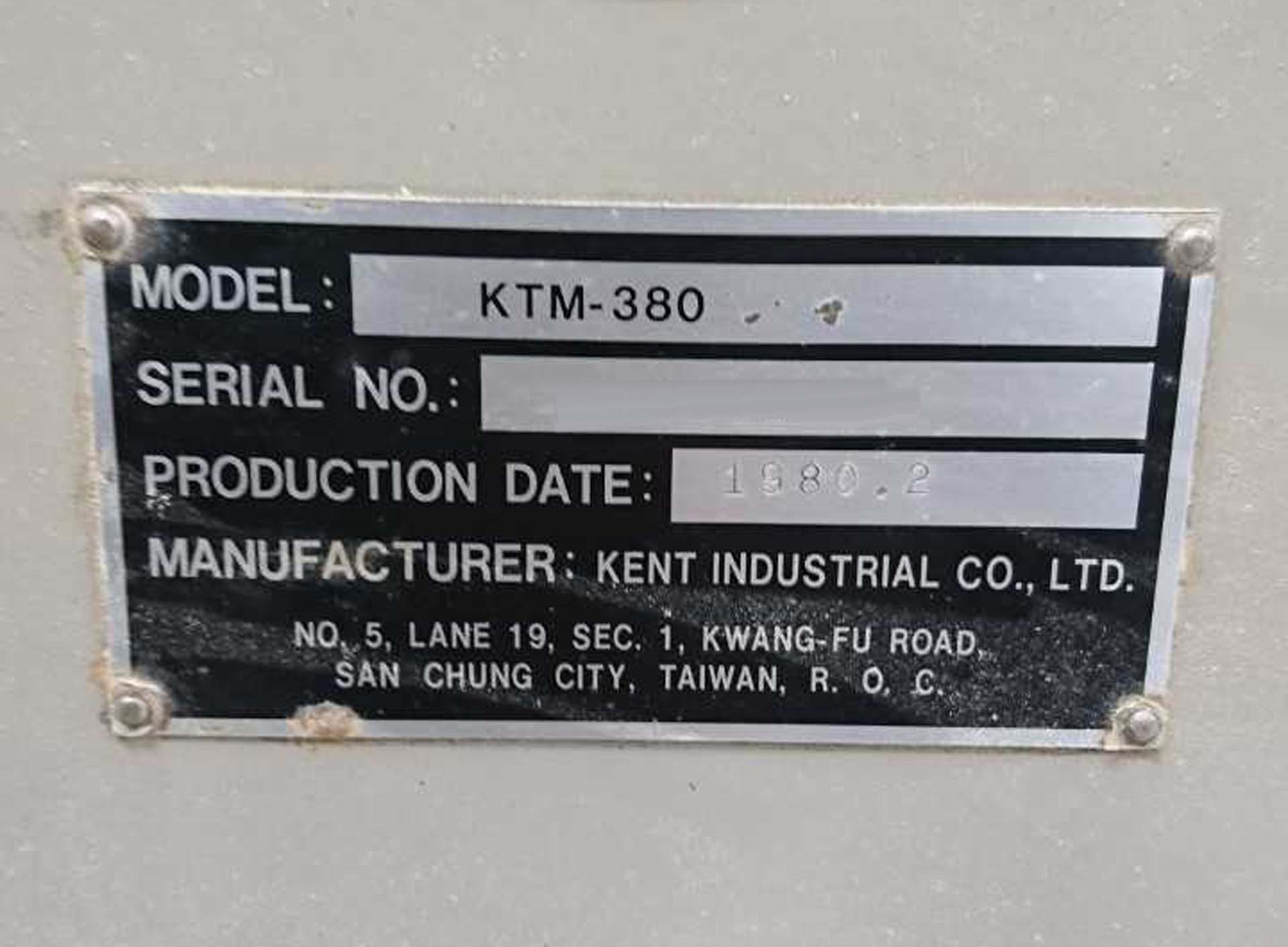 圖為 已使用的 KENT KTM-380 待售