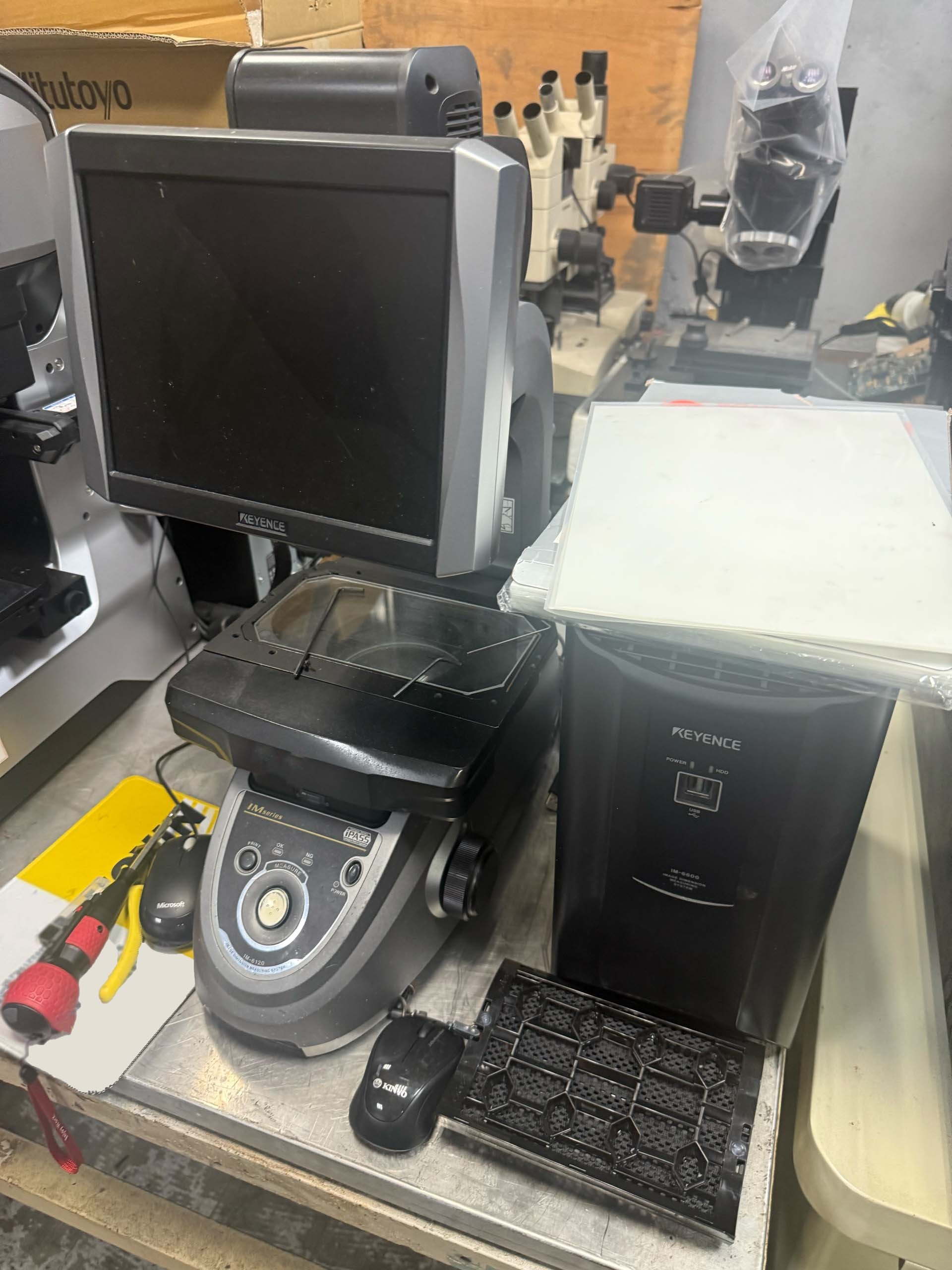 Photo Used KEYENCE IM-6120 For Sale