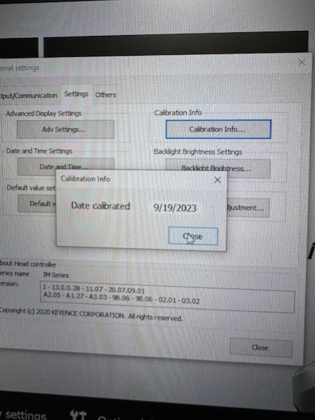 Photo Utilisé KEYENCE IM-8030 À vendre