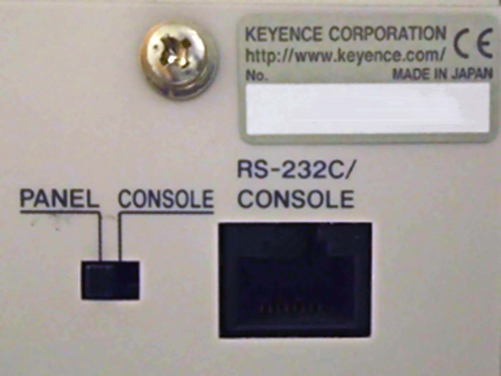 Photo Used KEYENCE LA-2010 For Sale