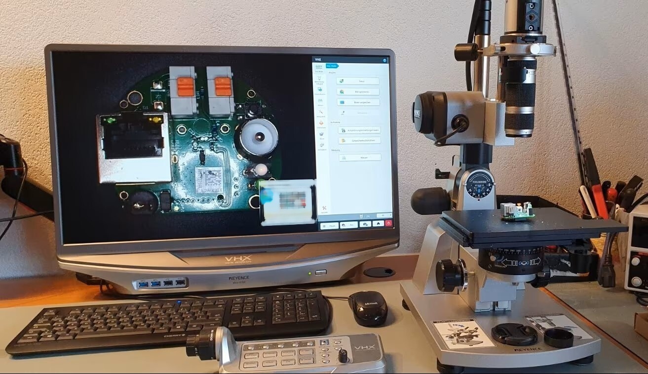 Foto Verwendet KEYENCE VHX-970F Zum Verkauf
