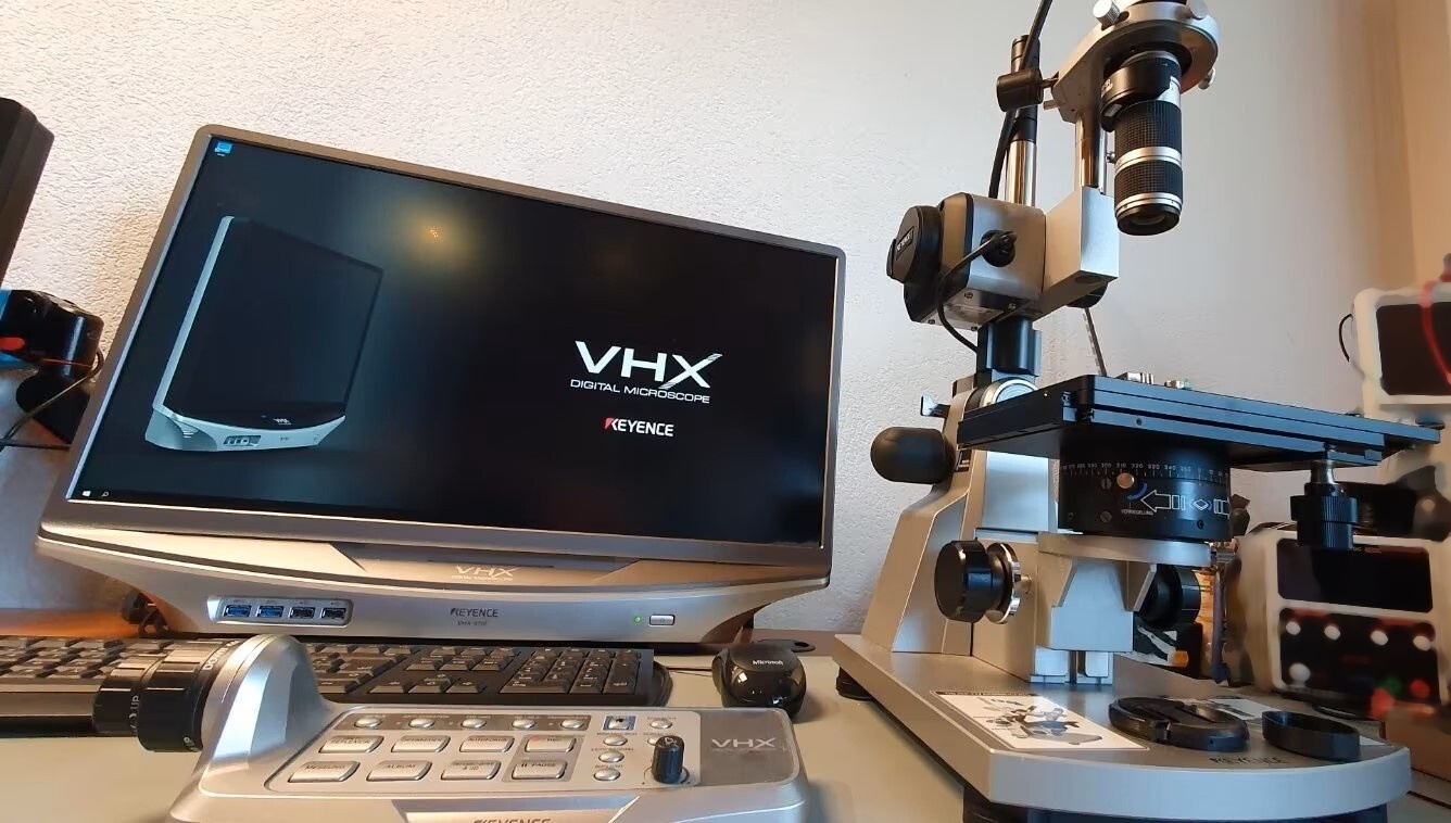 Foto Verwendet KEYENCE VHX-970F Zum Verkauf