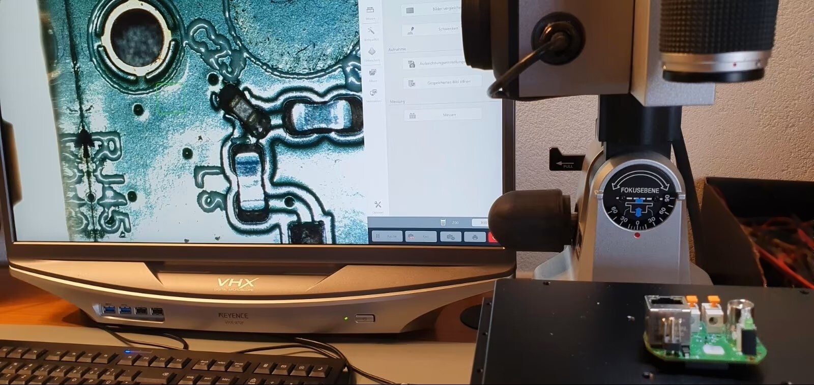 Foto Verwendet KEYENCE VHX-970F Zum Verkauf
