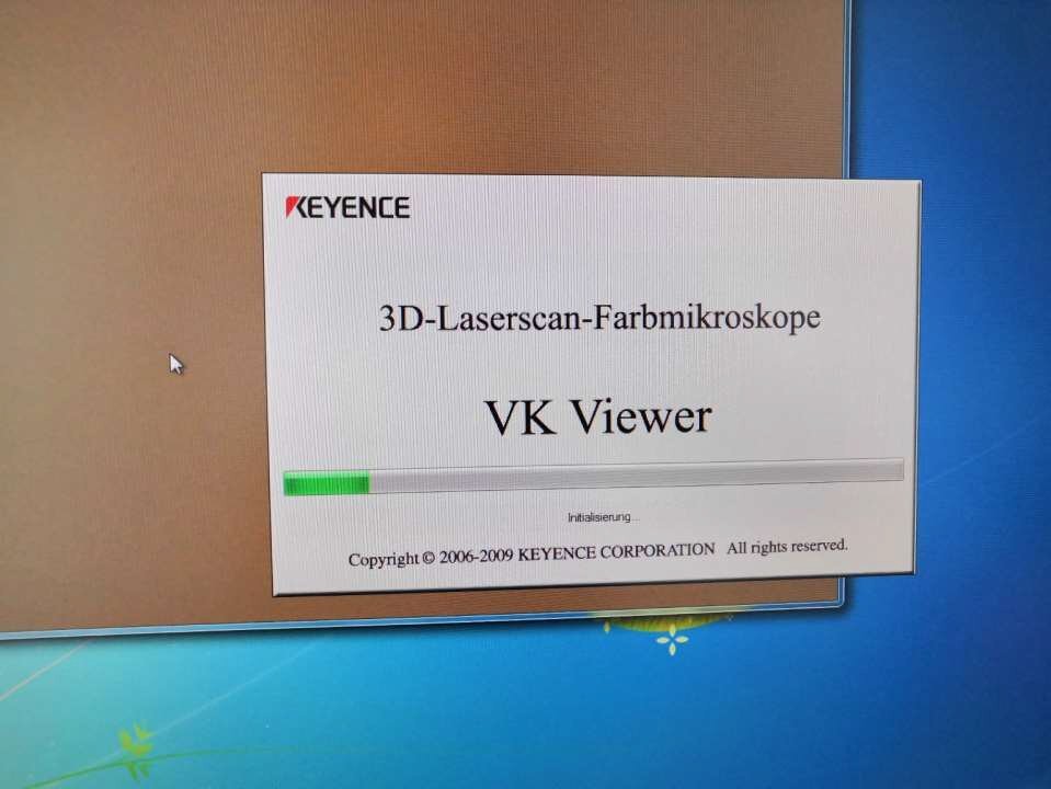 Photo Used KEYENCE VK 9710 For Sale