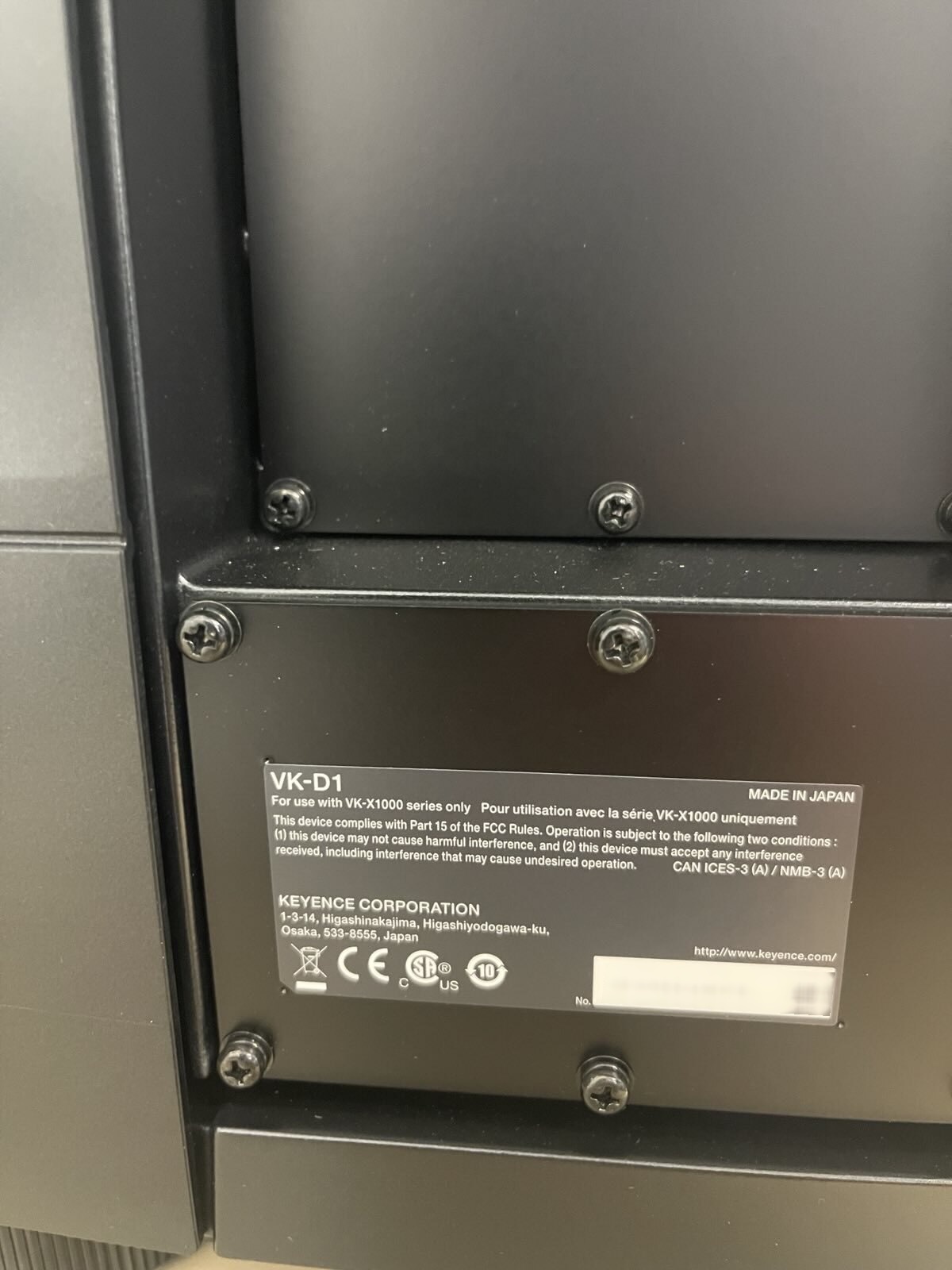 Foto Verwendet KEYENCE VK-X1100 Zum Verkauf