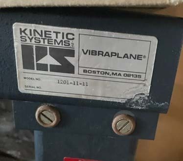 Photo Used KINETIC SYSTEMS 1201-11-11 For Sale