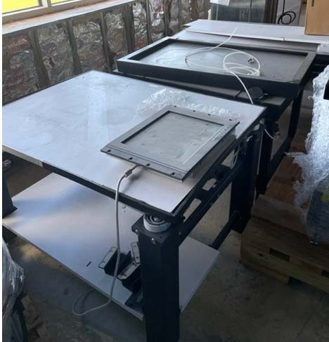 Photo Used KINETIC SYSTEMS Lot of isolation tables For Sale